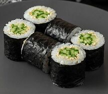 Ролл мини с огурцом