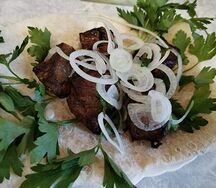 Шашлык из говядины