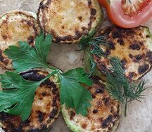 Кабачки на мангале