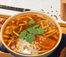 Кисло-острый суп из мидий