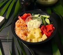 Поке с креветками