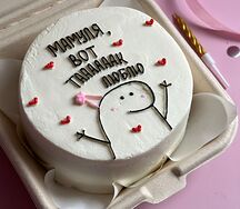 Бенто-торт Мамуле с рисунком 