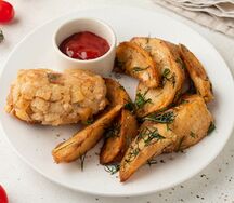 Котлета Пожарская с айдахо