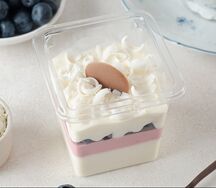 Десерт сметанный Голубика