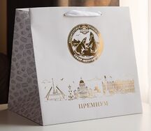 Фирменный подарочный пакет