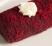 Пирожное крошковое Красный бархат