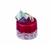 Йогуртово-черничное пирожное