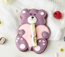 Печенье Медвежонок с пожеланием