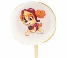 Печенье ванильное на палочке Мультяшки в ассортименте