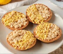 Пирожное Овсяно-лимонное