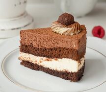 Пирожное Два шоколада