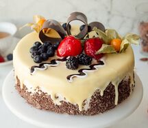 Торт Сливочно-миндальный