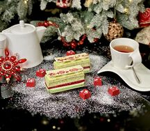 Пирожное фисташковое