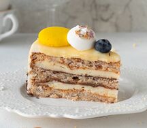 Пирожное Сливочно-миндальное