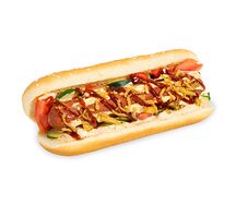 Хот-дог с сосиской