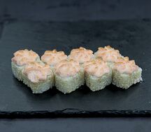 Нежная запеченная креветка