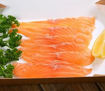 Лосось слабосоленый