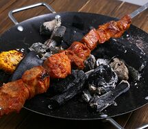 Шашлык из cвинoй шеи