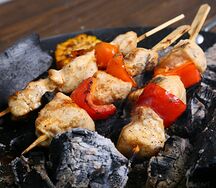 Шашлык из филе индейки