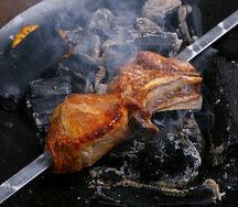 Шашлык из cвинoй корейки