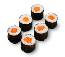 Ролл Маки с лососем