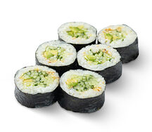 Ролл Царский с авокадо и огурцом