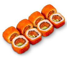 Ролл Калифорния с лососем