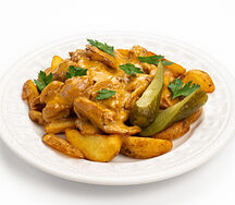 Горячая Сковорода с цыпленком