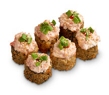 Ролл темпура с острой креветкой