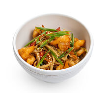 Удон с креветками