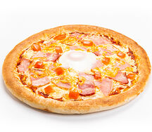 Пицца Карбонара (Глазастая) классическая 30 см