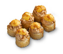 Ролл темпура с острым цыпленком