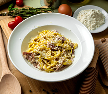 Детская паста Карбонара