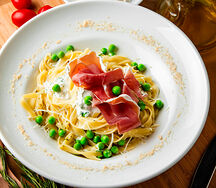 Паста Ветчина и сливки