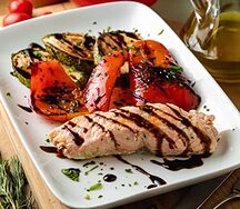 Стейк лосося