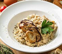 Ризотто с белыми грибами