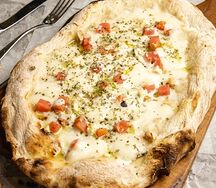 Римская пицца Четыре сыра