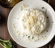 Рис в белом соусе