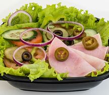 Салат Индейка и ветчина