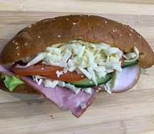 Сэндвич с ветчиной