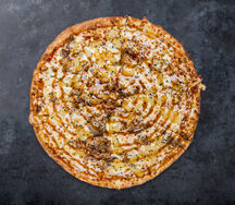 Пицца Гавайская с курицей и ананасами