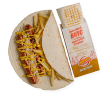 Шавердог с фри двойной