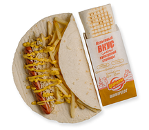 Шавердог с фри