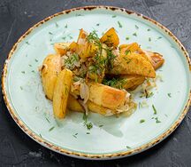 Картофель с луком