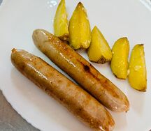 Купаты с картошечкой