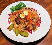 Плов с говядиной 