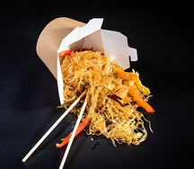 Фунчоза с овощами