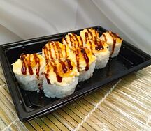 Запечённый сырный с курицей