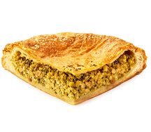 Курник со шпинатом и кедровым орехом