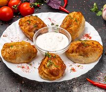 Манты жареные